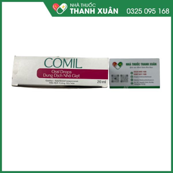 Thuốc Comil 20ml - ổn định hệ vi sinh vật tại đường ruột cho trẻ